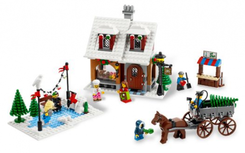 LEGO 10216 ウインタービレッジベーカリー クリスマス