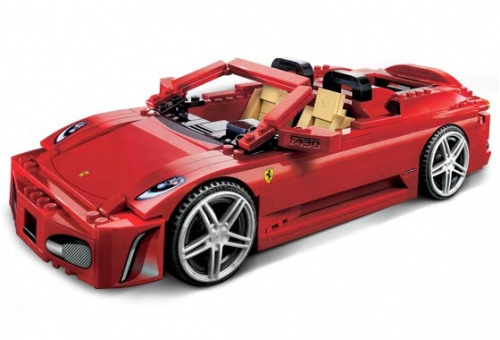 LEGO 8671 フェラーリ Racers Ferrari F430 Spider 1:17