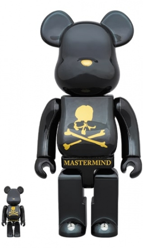 ベアブリック 400％ BE@RBRICK MASTERMIND WORLD 100％ & 400％