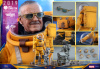 MMS545 【ムービー・マスターピース】 『ガーディアンズ・オブ・ギャラクシー:リミックス』 1/6スケールフィギュア　スタン・リー[ボーナス・コスベイビー付き]