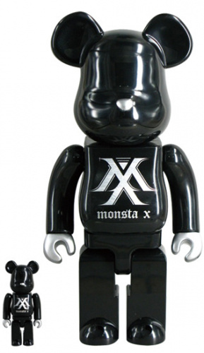 ベアブリック 400％ BE@RBRICK MONSTA X 100％ & 400％ Set