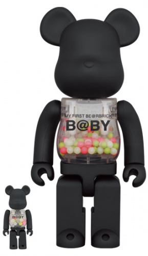 ベアブリック 400％ MY FIRST BE@RBRICK B@BY MATT BLACK Ver. 100％ & 400％