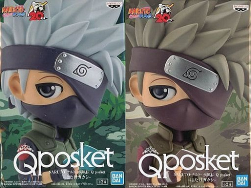 NARUTO-ナルト- 疾風伝 Q posket はたけカカシ 全2種セット