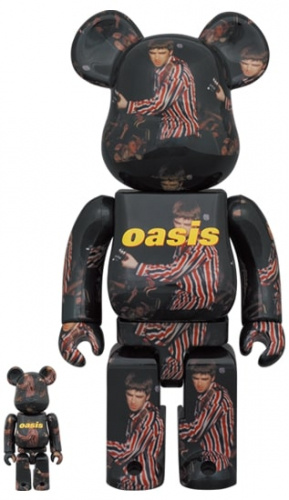 ベアブリック 400％ BE@RBRICK OASIS KNEBWORTH 1996 100％ & 400％ (Noel Gallagher) オアシス ネブワース ノエル・ギャラガー