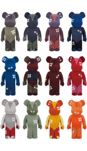 ベアブリック 1000％ DR × ROMANELLI ONE OF KIND COLLECTION BE@RBRICK 第7弾