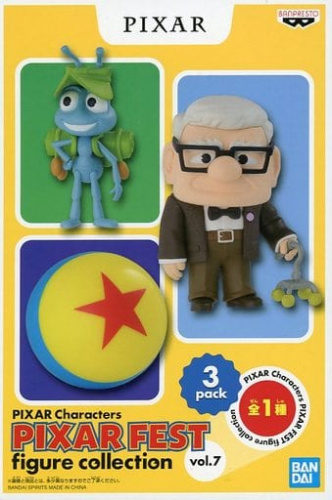 PIXAR Characters PIXAR FEST figure collection vol.7 カールじいさん＆フリック＆ピクサーボール