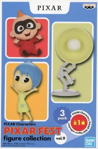 PIXAR Characters PIXAR FEST figure collection vol.9 ジャック・ジャック＆ヨロコビ＆ルクソーJr.