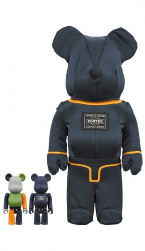 ベアブリック 400％ BE@RBRICK PORTER TANKER IRON BLUE Special Edition 100％ & 400％ ポーター タンカー アイアンブルー スペシャルエディション