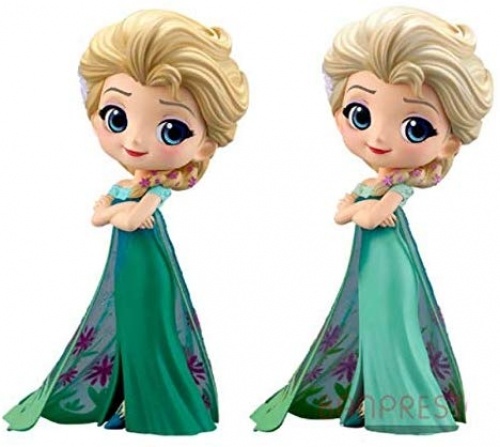 Q posket Disney Character Elsa Frozen Fever Design エルサ 全2種