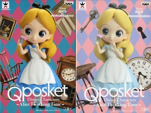 Q posket Disney Characters Alice Thinking Time 全2種