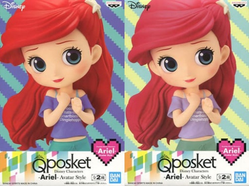 Q posket Disney Characters Ariel Avatar Style アリエル 全2種