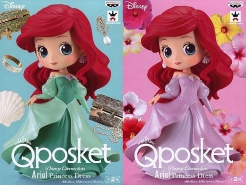 Q posket Disney Characters Ariel Princess Dress アリエル 全2種