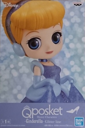  Q posket Disney Characters Cinderella Glitter line シンデレラ 全1種