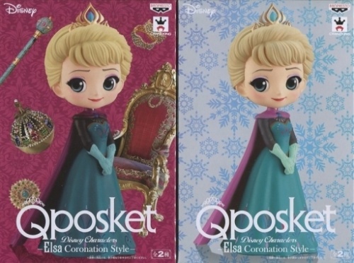 Q posket Disney Characters Elsa Coronation Style エルサ 全2種