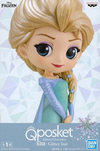Q posket Disney Characters Elsa Glitter line エルサ 全1種