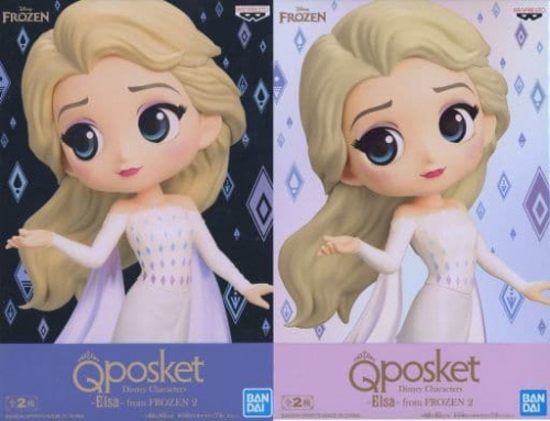 Q posket Disney Characters Elsa from FROZEN 2 エルサ 全2種セット