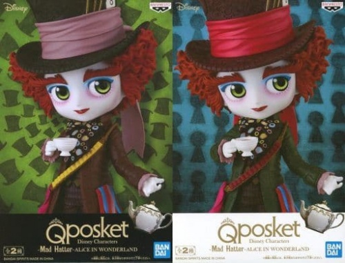 Q posket Disney Characters Mad Hatter ALiCE IN WONDERLaND マッドハッター 全2種