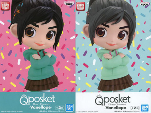 Q posket Disney Characters Vanellope ヴァネロペ 全2種セット