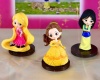 Q posket Disney Characters petit vol.3 全3種 (ベル ラプンツェル ムーラン)