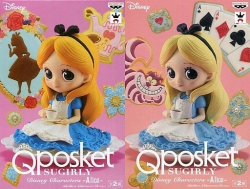 Q posket SUGIRLY Disney Characters Alice アリス 全2種