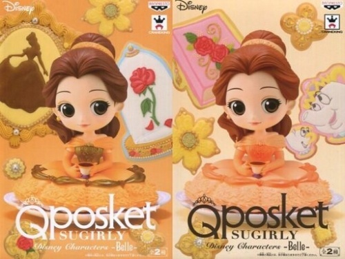 Q posket SUGIRLY Disney Characters Belle ベル 全2種