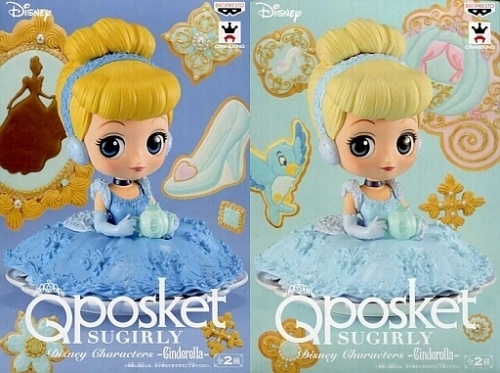 Q posket SUGIRLY Disney Characters Cinderella シンデレラ 全2種