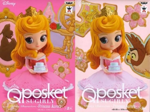 Q posket SUGIRLY Disney Characters Princess Aurora オーロラ姫 全2種