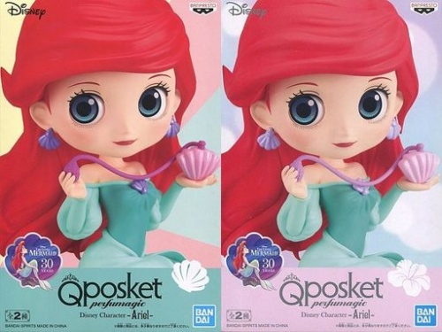 Q posket perfumagic Disney Character Ariel アリエル 全2種