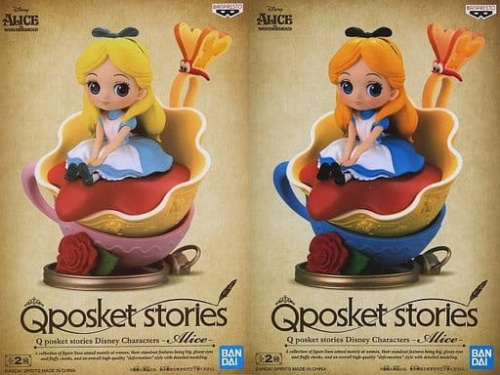 Q posket stories Disney Characters Alice アリス 全2種セット