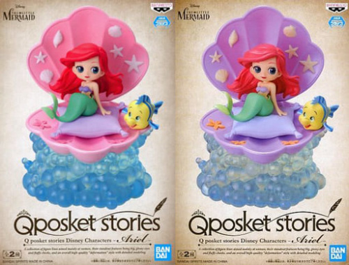 Q posket stories Disney Characters Ariel アリエル 全2種セット