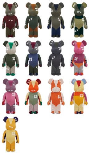 ベアブリック 1000％ DR x ROMANELLI ONE OF KIND COLLECTION BE@RBRICK 第8弾