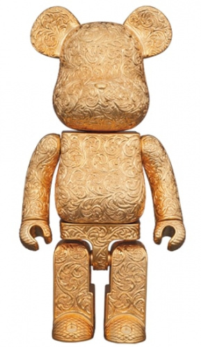 ベアブリック 400％ BE@RBRICK ROYAL SELANGOR ARABESQUE GOLDEN