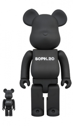 ベアブリック 400％ BE@RBRICK SOPH. 20th ANNIV. 100％ & 400％