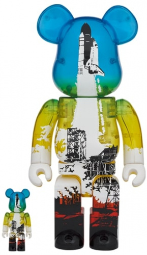 ベアブリック 400％ BE@RBRICK SPACE SHUTTLE LAUNCH Ver. 100％ & 400％