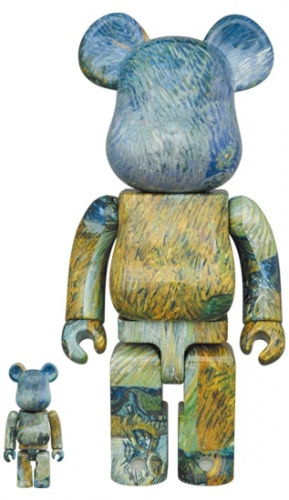 ベアブリック 400％ BE@RBRICK Van Gogh "Country Road in Provence by Night" 100％ & 400％ ファン・ゴッホ