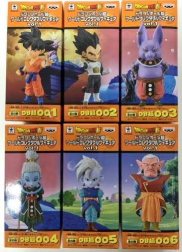 ドラゴンボール超 ワールドコレクタブルフィギュアvol.1 全6種