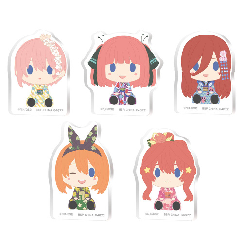 一番くじ 五等分の花嫁＊ ～ぬくもりを分かち合って～ N賞 アクリッツスタンド 全5種セット