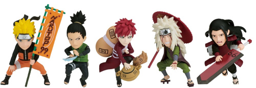 NARUTO-ナルト- NARUTOP99 ワールドコレクタブルフィギュア vol.1 全5種セット