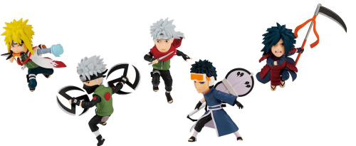 NARUTO-ナルト- NARUTOP99 ワールドコレクタブルフィギュア vol.2 全5種セット