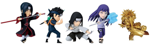 NARUTO-ナルト- NARUTOP99 ワールドコレクタブルフィギュア vol.3 全5種セット