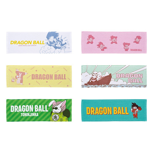 一番くじ ドラゴンボール EX 孫悟空修業編 I賞 ロングタオル 全6種セット