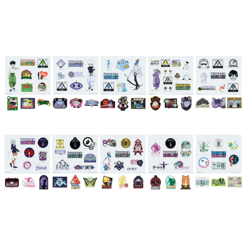 一番くじ HUNTER×HUNTER CHMERA ANT I賞 クリアステッカー＆フレークシール 全10種セット