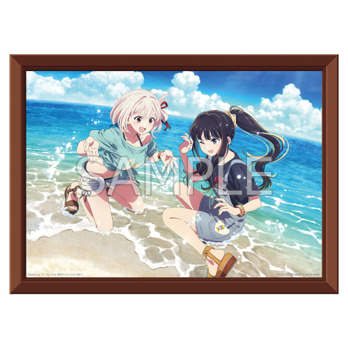 一番くじ リコリス・リコイル 3弾 B賞 ビジュアライズフレーム 浜辺の2人