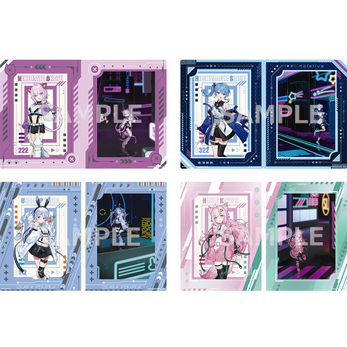 一番くじ ホロライブ ～Cyberpunk Style～ ポストカードセット賞 ポストカードセット 全8種セット
