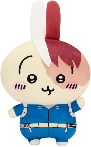 僕のヒーローアカデミア×ちいかわ めちゃもふぐっとぬいぐるみ～轟焦凍×うさぎ～