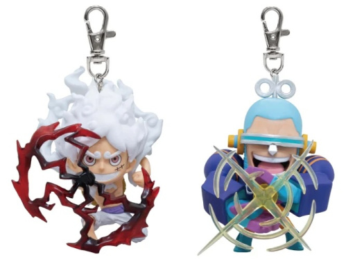 ワンピース フィギュアキーホルダーvol.6 全2種セット ルフィ フランキー