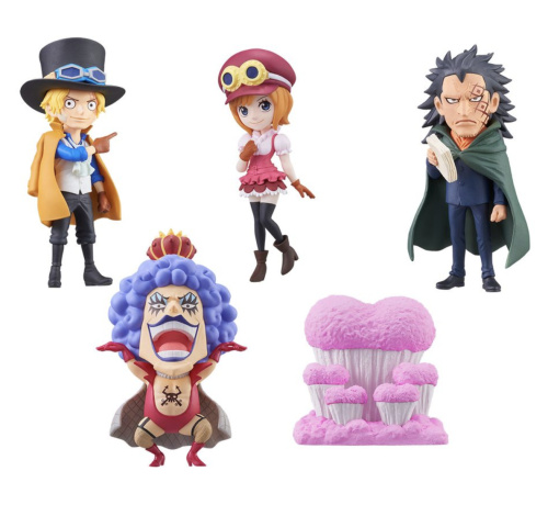 ワンピース ワールドコレクタブルフィギュア-カマバッカ王国- 全5種セット