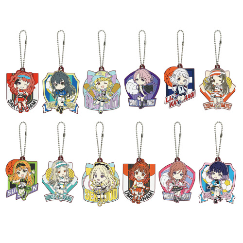 一番くじ 学園アイドルマスター Part2 F賞 きゅんキャララバーチャーム 全12種セット