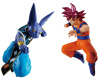 ドラゴンボール超 MATCH MAKERS ビルス（VS超サイヤ人ゴッド孫悟空） 超サイヤ人ゴッド孫悟空（VSビルス） 2種セット