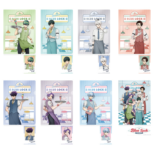 一番くじ ブルーロック ～day off～ G賞 クリアファイル＆ステッカーセット 全8種セット